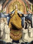 The Fathers of the Church and the Donors, from the Triptych of the Immaculate Conception-Jean The Elder Bellegambe-Stretched Canvas