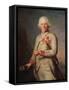 Jean Theurel (1699-1807) (Oil on Canvas)-Antoine Vestier-Framed Stretched Canvas