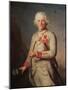 Jean Theurel (1699-1807) (Oil on Canvas)-Antoine Vestier-Mounted Giclee Print