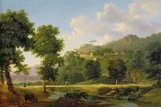 The Surroundings of the Bievre, C.1808-10-Jean Victor Bertin-Giclee Print