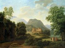 Italianate Landscape-Jean Victor Bertin-Art Print