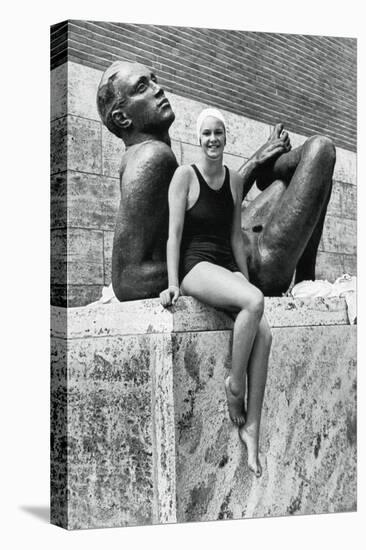 Jeanette Campbell, Argentine Swimmer, Berlin Olympics, 1936-null-Stretched Canvas