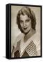 Jeanette Macdonald, American Actress, 1933-null-Framed Stretched Canvas