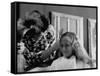 Jeanie Laughlin Crying While Getting a Hair Cut-Stan Wayman-Framed Stretched Canvas