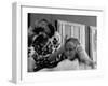 Jeanie Laughlin Crying While Getting a Hair Cut-Stan Wayman-Framed Photographic Print