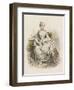Jeanne-Antoinette Poisson, Madame De Pompadour, Mistress of Louis Xv-null-Framed Art Print