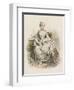 Jeanne-Antoinette Poisson, Madame De Pompadour, Mistress of Louis Xv-null-Framed Art Print