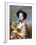 Jeanne-Antoinette Poisson, Marquise De Pompadour (Belle Jardinier)-Carle van Loo-Framed Giclee Print