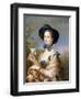 Jeanne-Antoinette Poisson, Marquise De Pompadour (Belle Jardinier)-Carle van Loo-Framed Giclee Print