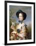 Jeanne-Antoinette Poisson, Marquise De Pompadour (Belle Jardinier)-Carle van Loo-Framed Giclee Print