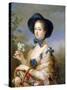 Jeanne-Antoinette Poisson, Marquise De Pompadour (Belle Jardinier)-Carle van Loo-Stretched Canvas