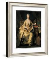 Jeanne-Antoinette Poisson, Marquise De Pompadour-Charles Von Steuben-Framed Art Print