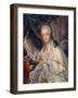 Jeanne Bécu, Comtesse Du Barry (1743-179) with a Cup of Coffee-Jean-Baptiste André Gautier Dagoty-Framed Giclee Print