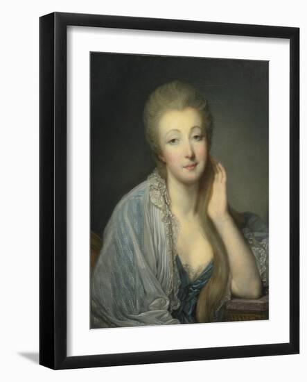 Jeanne Bécu, Comtesse Du Barry (1743-179)-Jean-Baptiste Greuze-Framed Giclee Print