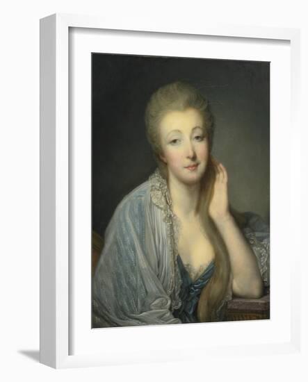 Jeanne Bécu, Comtesse Du Barry (1743-179)-Jean-Baptiste Greuze-Framed Giclee Print