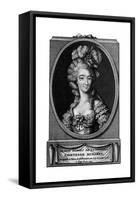 Jeanne Becu Comtesse Du Barry-Elisabeth Vigee-Lebrun-Framed Stretched Canvas