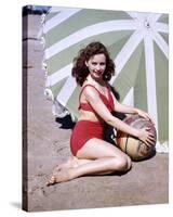 Jeanne Crain-null-Stretched Canvas