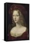 Jeanne d'Aragon-Raffaello Sanzio-Framed Stretched Canvas