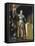 Jeanne d'Arc au sacre du roi Charles VII dans la cathédrale de Reims-Jean-Auguste-Dominique Ingres-Framed Stretched Canvas