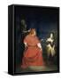 Jeanne D'Arc et le Cardinal de Winchester-Paul Delaroche-Framed Stretched Canvas