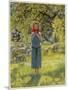 Jeanne D'Arc Hearing Her "Voices" While Minding Her Sheep at Domremy-Eleanor Fortescue Brickdale-Mounted Art Print