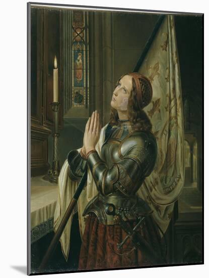 Jeanne d'Arc (Joan of Arc)-N^M^ Dyudin-Mounted Premium Giclee Print