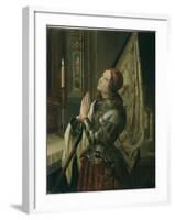 Jeanne d'Arc (Joan of Arc)-N^M^ Dyudin-Framed Giclee Print