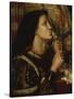 Jeanne D'Arc Kuesst Das Schwert Der Befreiung, 1863-Dante Gabriel Rossetti-Stretched Canvas