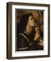 Jeanne D'Arc Kuesst Das Schwert Der Befreiung, 1863-Dante Gabriel Rossetti-Framed Giclee Print