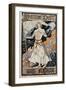 Jeanne D'Arc - Sarah Bernhardt Theater Poster-Eugene Grasset-Framed Giclee Print