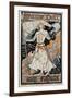 Jeanne D'Arc - Sarah Bernhardt Theater Poster-Eugene Grasset-Framed Giclee Print