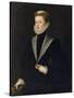 Jeanne D'autriche (Jeanne De Habsbourg) - Portrait of Joanna of Austria (1547-1578) Par Anguissola,-Sofonisba Anguissola-Stretched Canvas