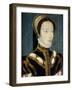 Jeanne D'Halluin Lady-In-Waiting of the Queen Catherine De Medici Ca. 1550-Corneille de Lyon-Framed Art Print