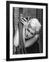 JEANNE EAGLES, 1957 directed by GEORGE SIDNEY Kim Novak (b/w photo)-null-Framed Photo