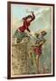 Jeanne Hachette at the Siege of Beauvais, 1472-null-Framed Giclee Print