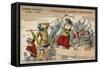 Jeanne Hachette, Heroine of the Siege of Beauvais-null-Framed Stretched Canvas