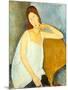 Jeanne Hébuterne (1898–1920), 1919-Amedeo Modigliani-Mounted Giclee Print