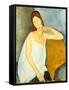 Jeanne Hébuterne (1898–1920), 1919-Amedeo Modigliani-Framed Stretched Canvas