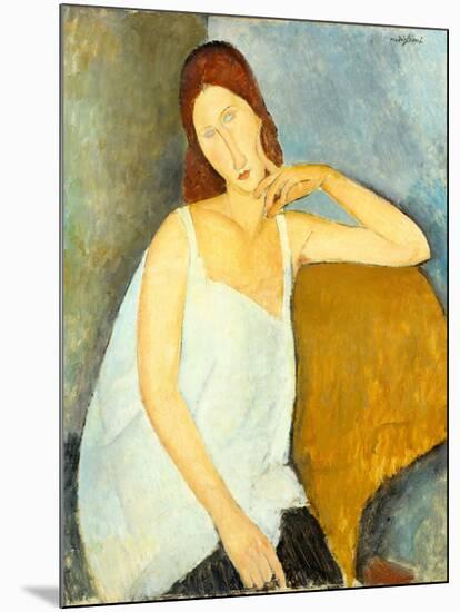 Jeanne Hébuterne (1898–1920), 1919-Amedeo Modigliani-Mounted Giclee Print