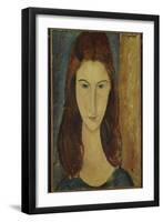 Jeanne Hebuterne, 1917-18-Amedeo Modigliani-Framed Giclee Print