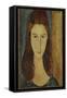 Jeanne Hebuterne, 1917-18-Amedeo Modigliani-Framed Stretched Canvas