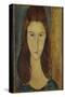 Jeanne Hebuterne, 1917-18-Amedeo Modigliani-Stretched Canvas