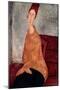 Jeanne Hebuterne in a Yellow Jumper, 1918-19-Amedeo Modigliani-Mounted Giclee Print