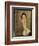 Jeanne Hebuterne with White Collar-Amedeo Modigliani-Framed Giclee Print