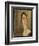 Jeanne Hebuterne with White Collar-Amedeo Modigliani-Framed Giclee Print