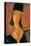 Jeanne Hebuterne-Amedeo Modigliani-Stretched Canvas