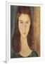 Jeanne Hebuterne-Amedeo Modigliani-Framed Giclee Print