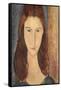 Jeanne Hebuterne-Amedeo Modigliani-Framed Stretched Canvas