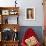 Jeanne Hebuterne-Amedeo Modigliani-Framed Art Print displayed on a wall