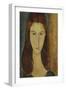 Jeanne Hebuterne-Amedeo Modigliani-Framed Giclee Print